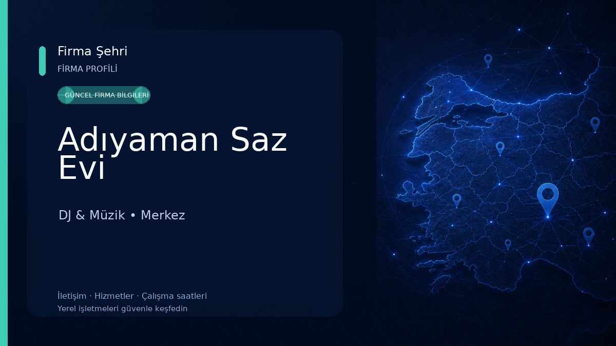 Adıyaman Saz Evi DJ & Müzik