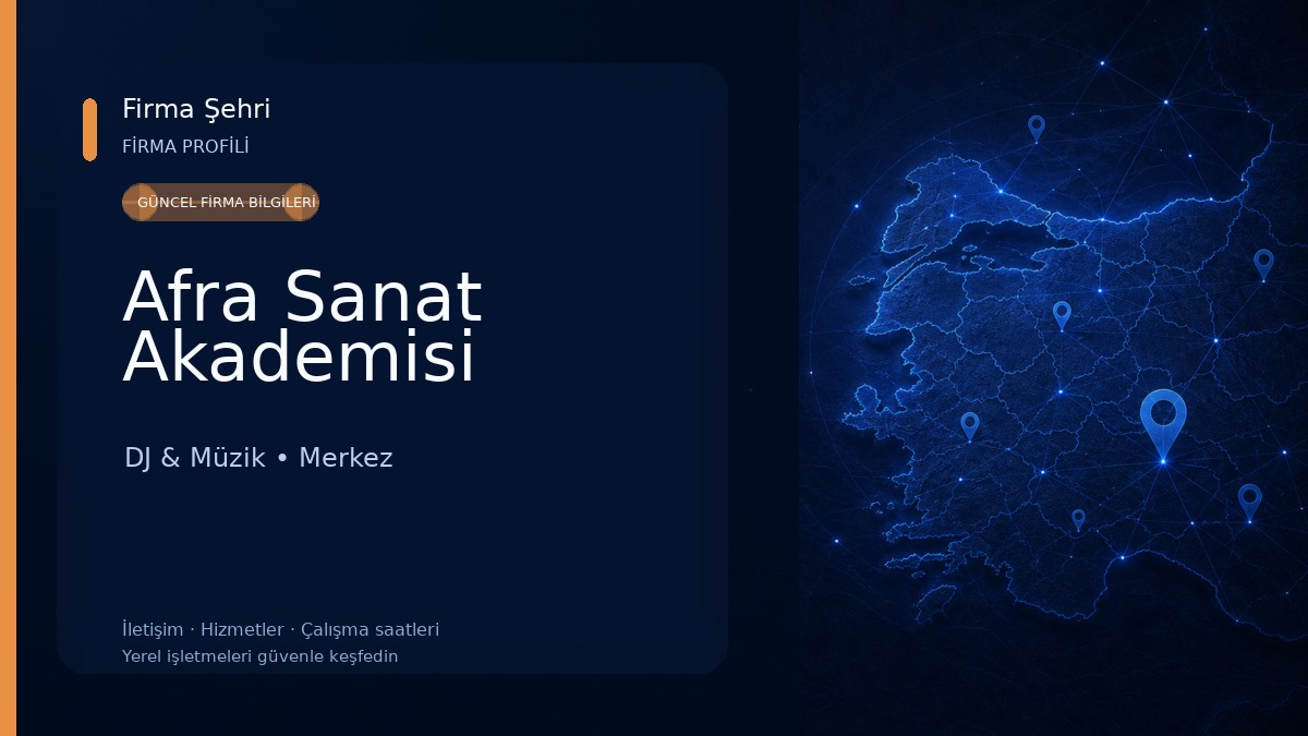 Afra Sanat Akademisi 