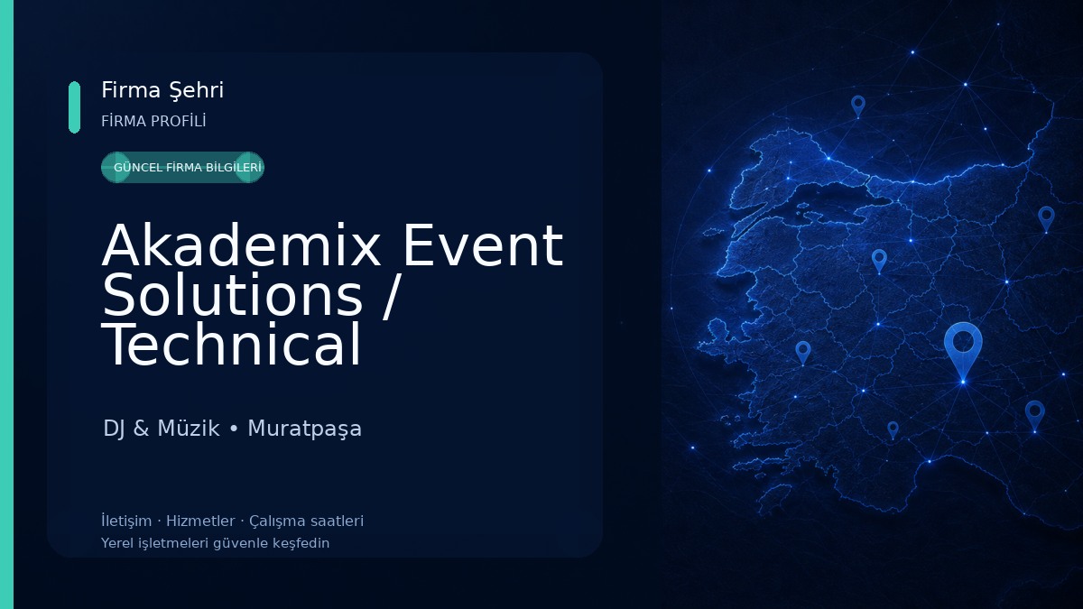 Akademix Event Solutions / Technical Production