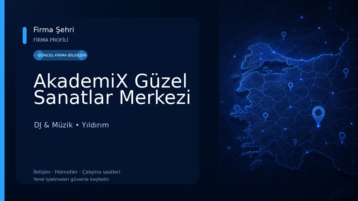 AkademiX Güzel Sanatlar Merkezi DJ & Müzik