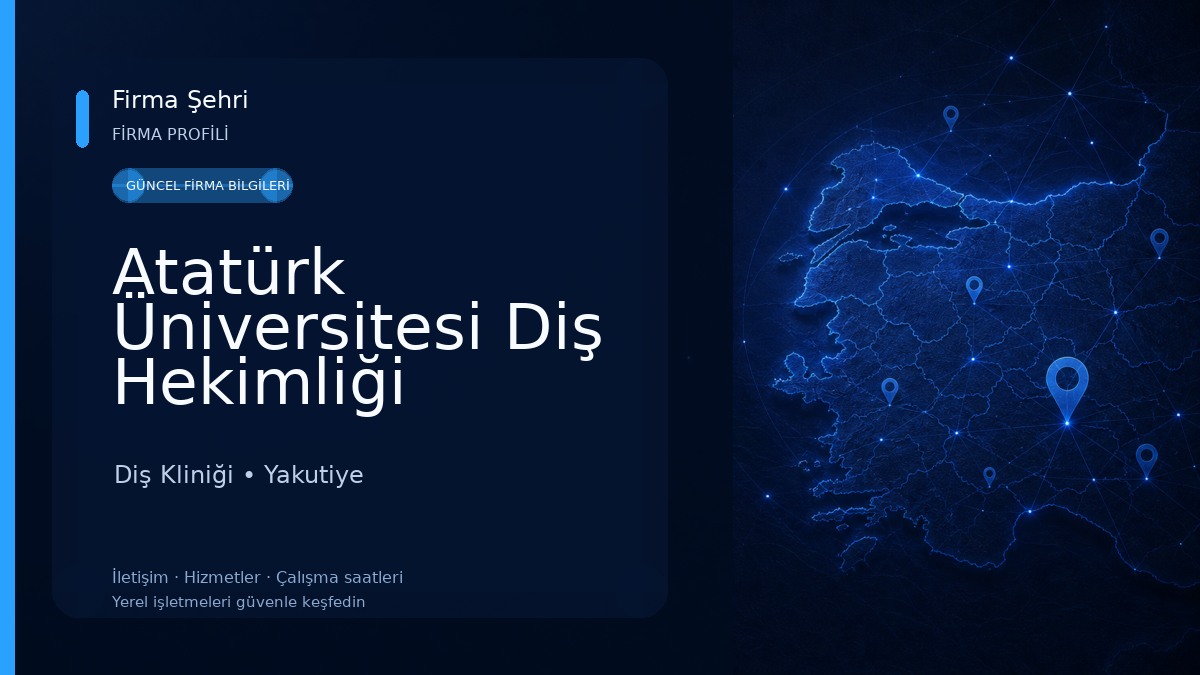 Atatürk Üniversitesi Diş Hekimliği Fakültesi Dekanlığı