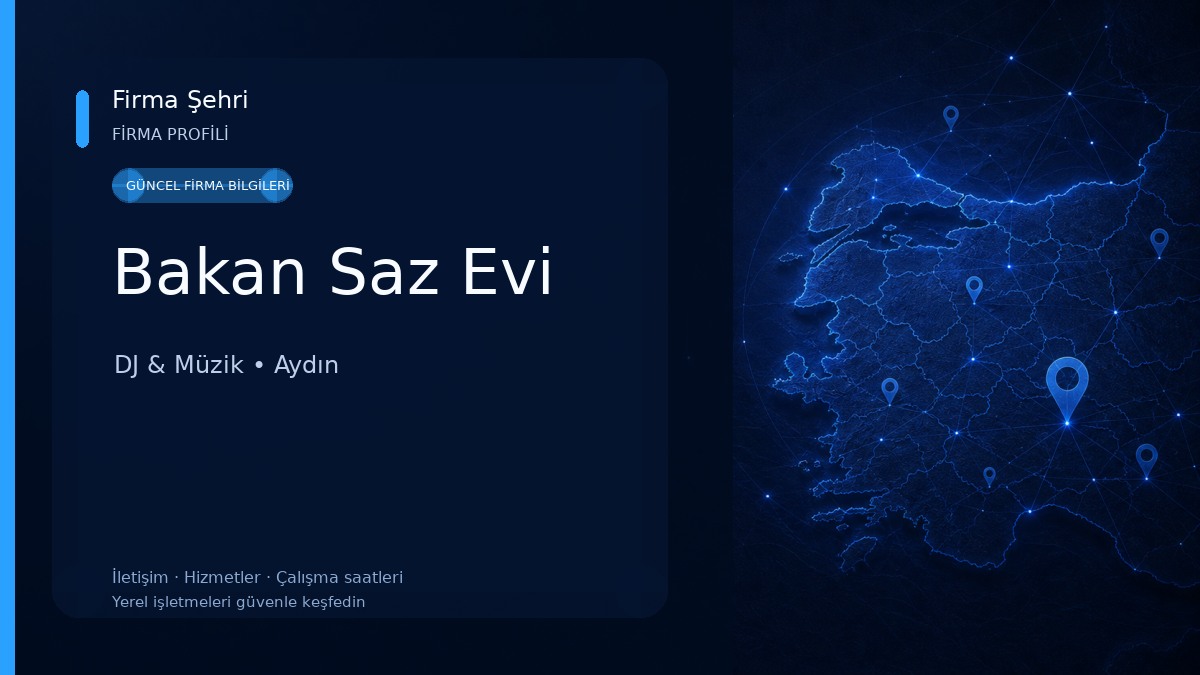 Bakan Saz Evi DJ & Müzik