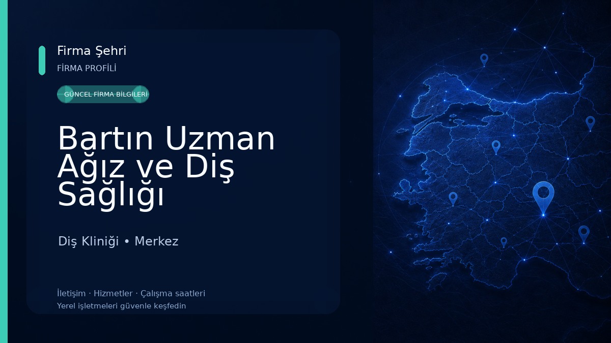 Bartın Uzman Ağız ve Diş Sağlığı Polikliniği Diş Kliniği