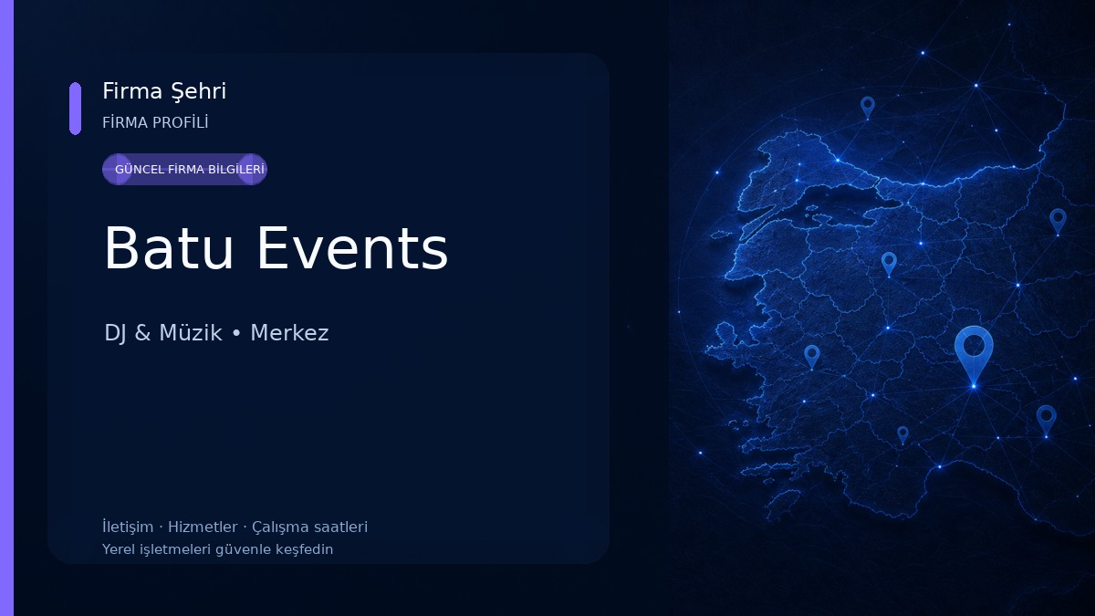 Batu Events