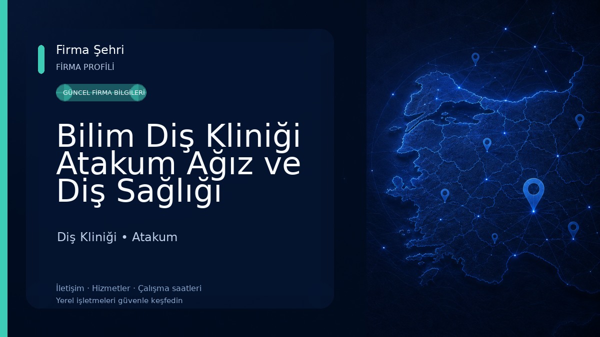 Bilim Diş Kliniği Atakum Ağız ve Diş Sağlığı Polikliniği ( Diş Hekimi Hüseyin KAYA - Diş Hekimi Resul Yüksek ) Diş Kliniği