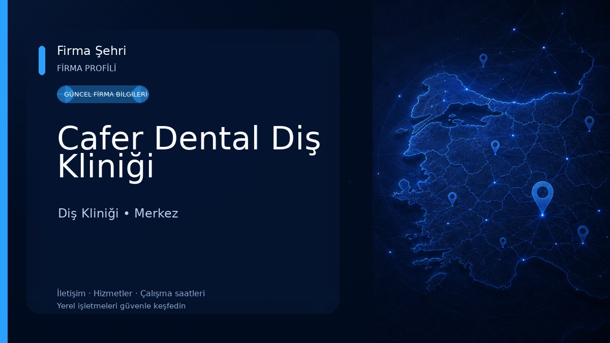 Cafer Dental Diş Kliniği