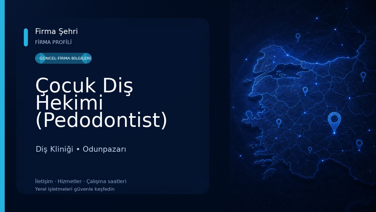 Çocuk Diş Hekimi (Pedodontist) Dr.Dt. Erçin ŞEBEROL Diş Kliniği