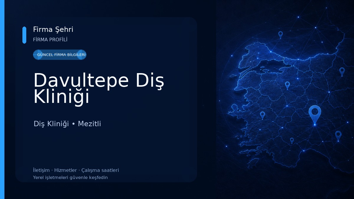 Davultepe Diş Kliniği Diş Kliniği