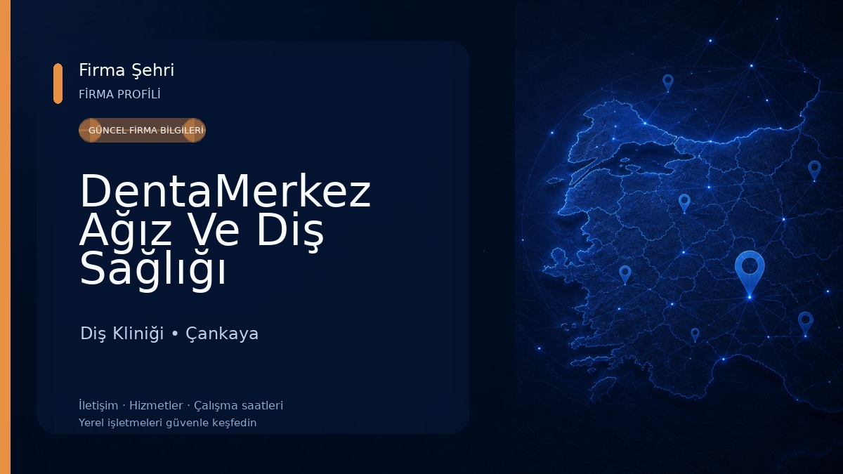 DentaMerkez Ağız Ve Diş Sağlığı Polikliniği Diş Kliniği