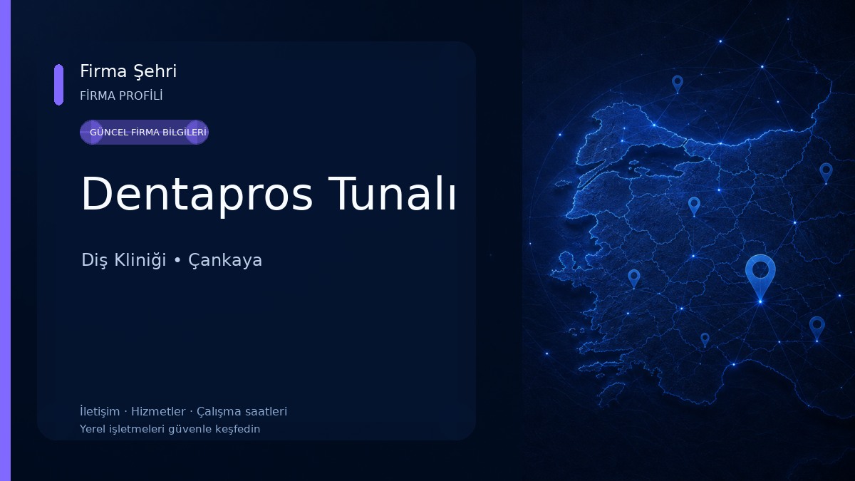 Dentapros Tunalı Diş Kliniği
