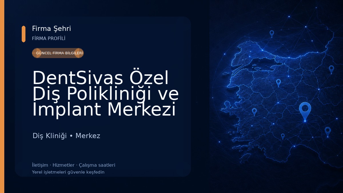 DentSivas Özel Diş Polikliniği ve İmplant Merkezi Diş Kliniği