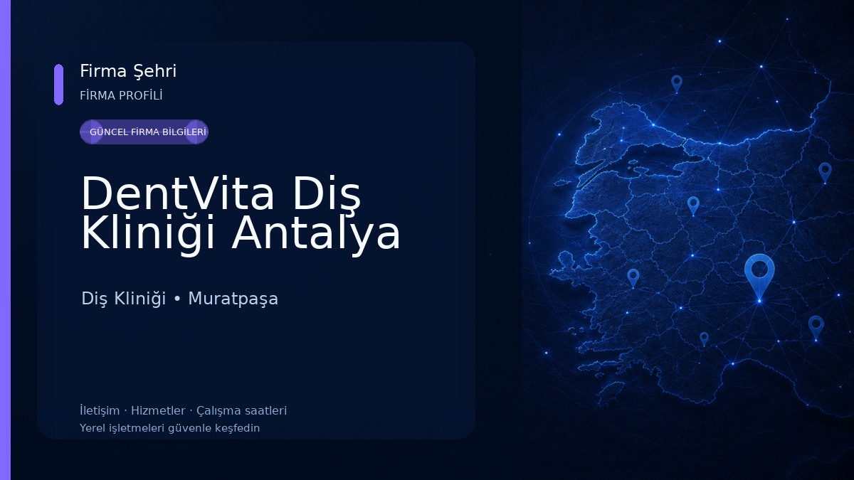DentVita Diş Kliniği Antalya