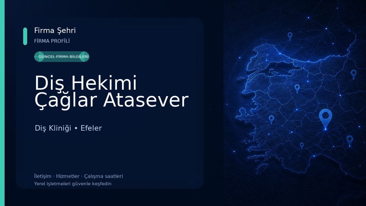 Diş Hekimi Çağlar Atasever