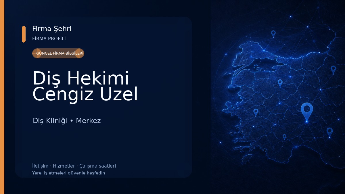 Diş Hekimi Cengiz Uzel Diş Kliniği