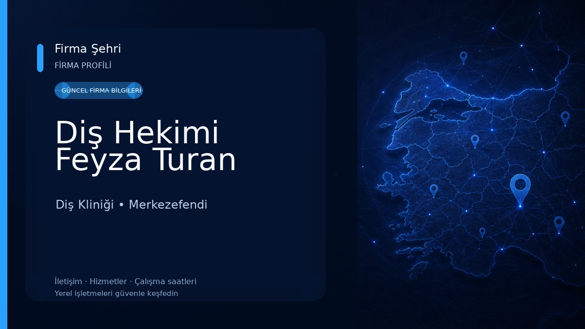 Diş Hekimi Feyza Turan Diş Kliniği