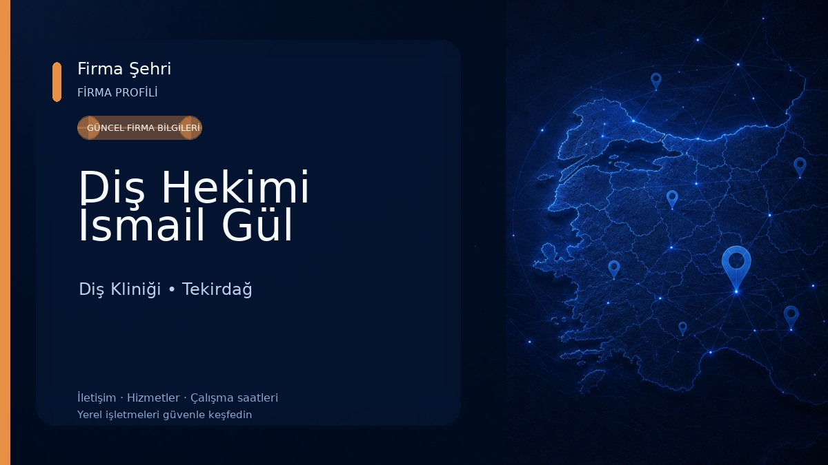 Diş Hekimi İsmail Gül