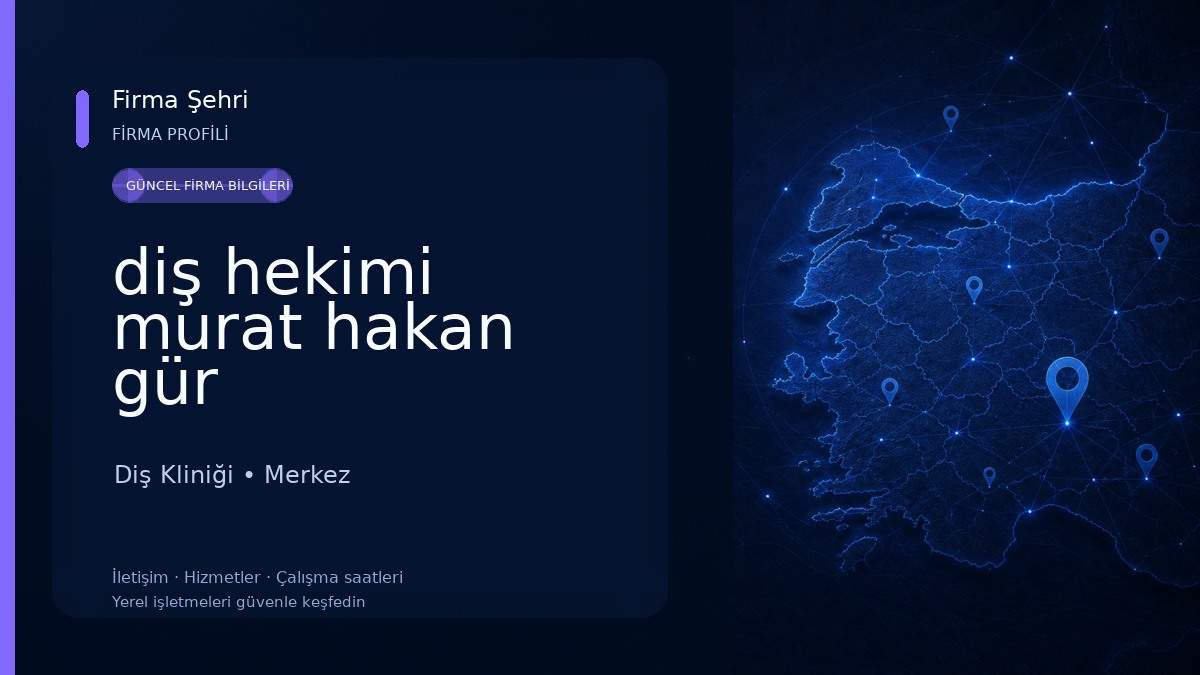 diş hekimi murat hakan gür 
