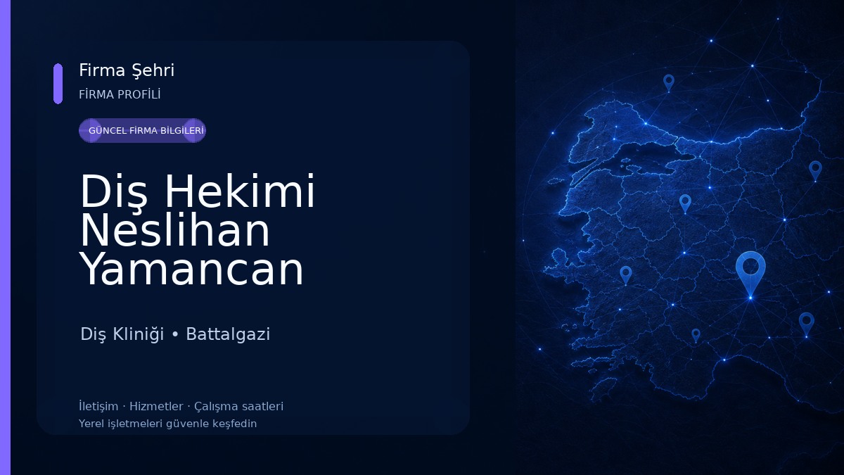 Diş Hekimi Neslihan Yamancan Diş Kliniği