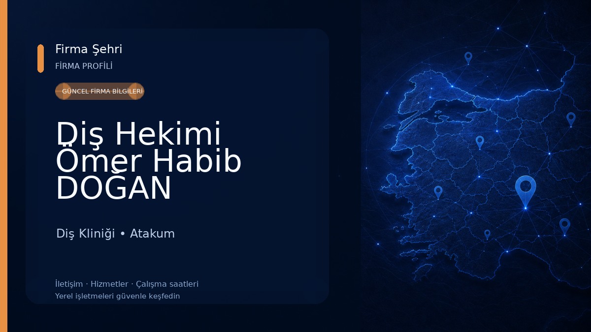 Diş Hekimi Ömer Habib DOĞAN