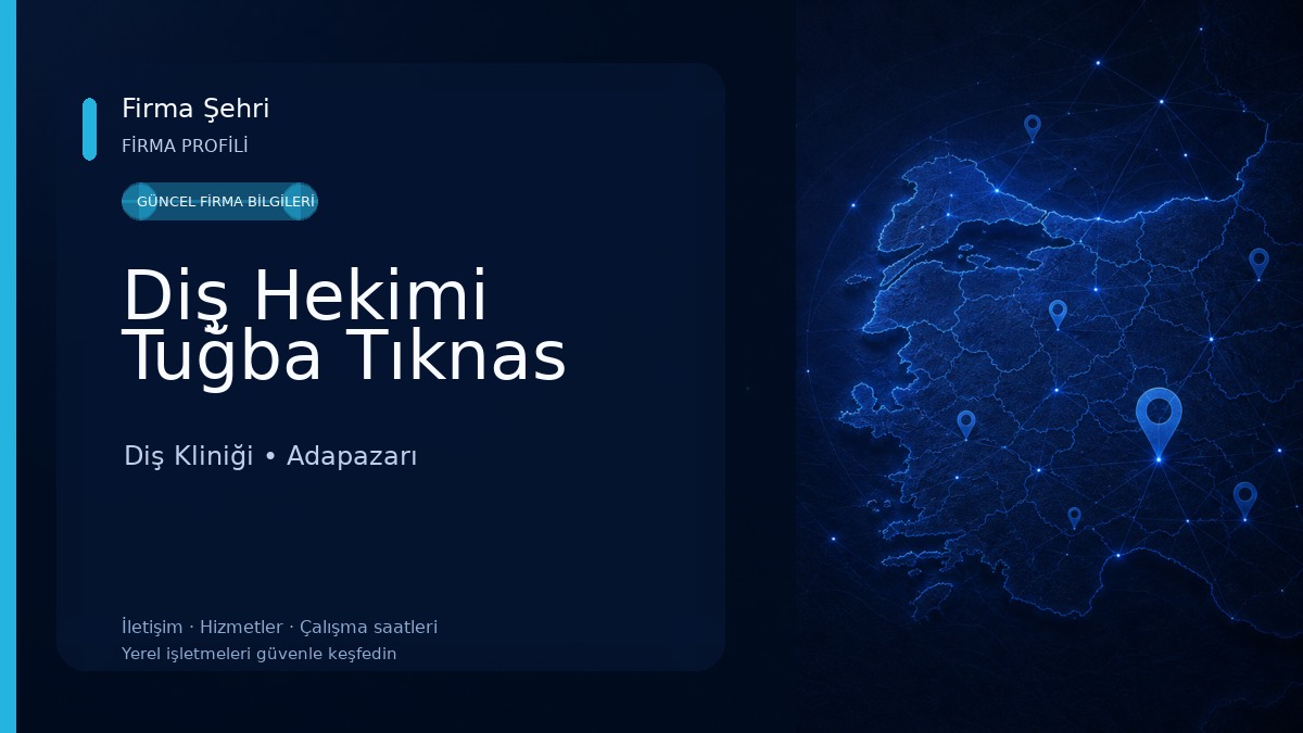 Diş Hekimi Tuğba Tıknas