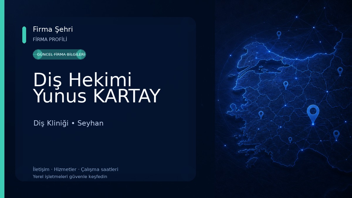 Diş Hekimi Yunus KARTAY Diş Kliniği