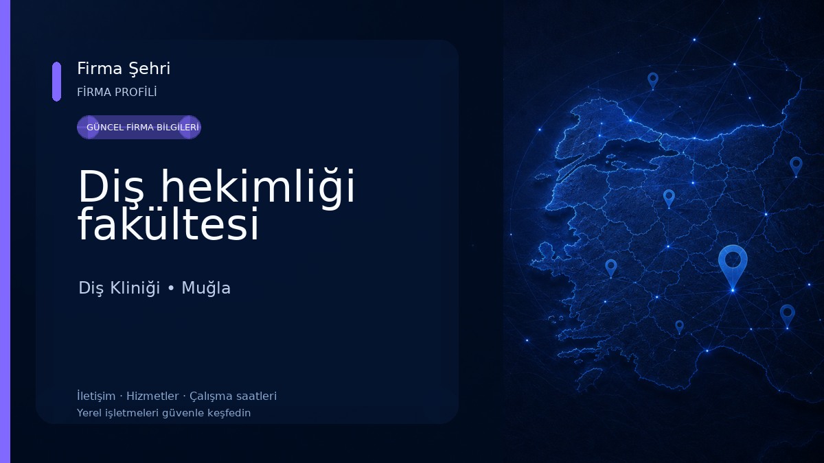Diş hekimliği fakültesi Diş Kliniği