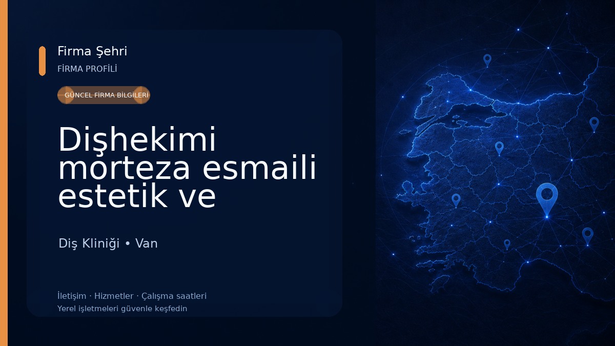 Dişhekimi morteza esmaili estetik ve implant kliniği Diş Kliniği