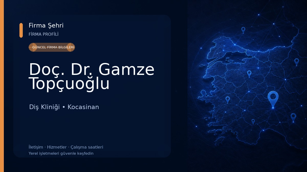 Doç. Dr. Gamze Topçuoğlu
