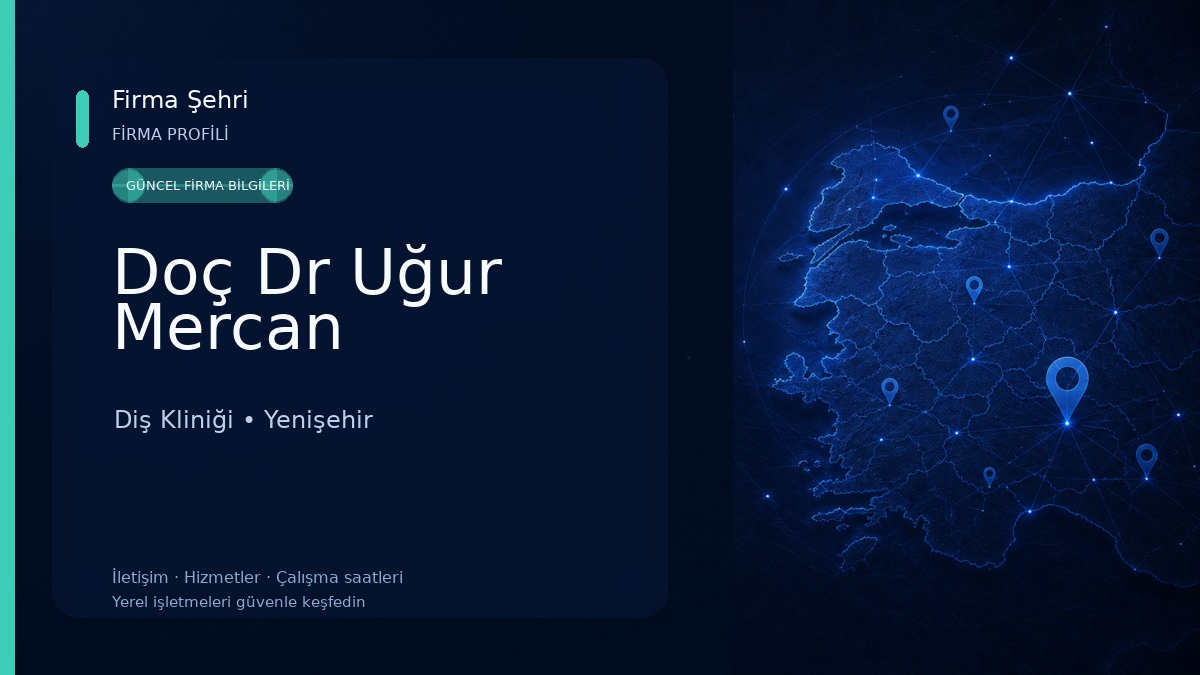 Doç Dr Uğur Mercan Diş Kliniği