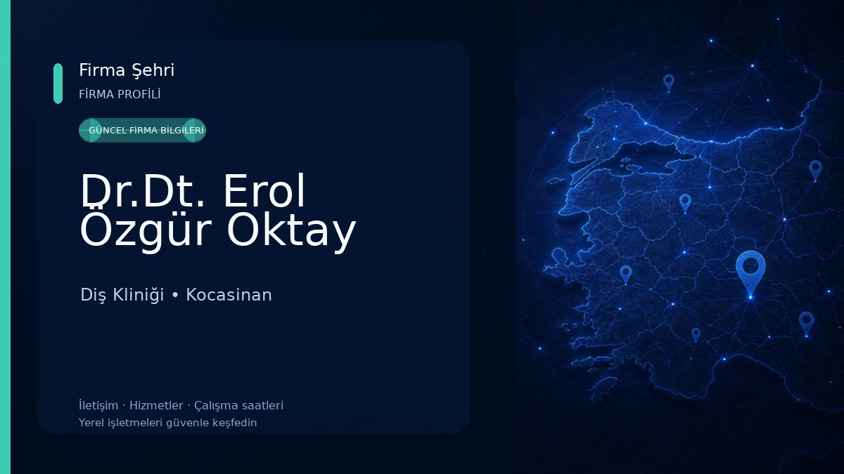 Dr.Dt. Erol Özgür Oktay 