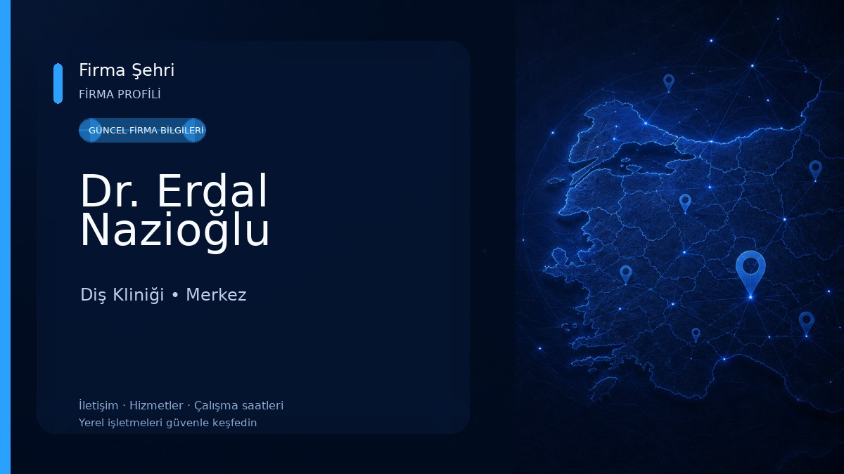 Dr. Erdal Nazioğlu 