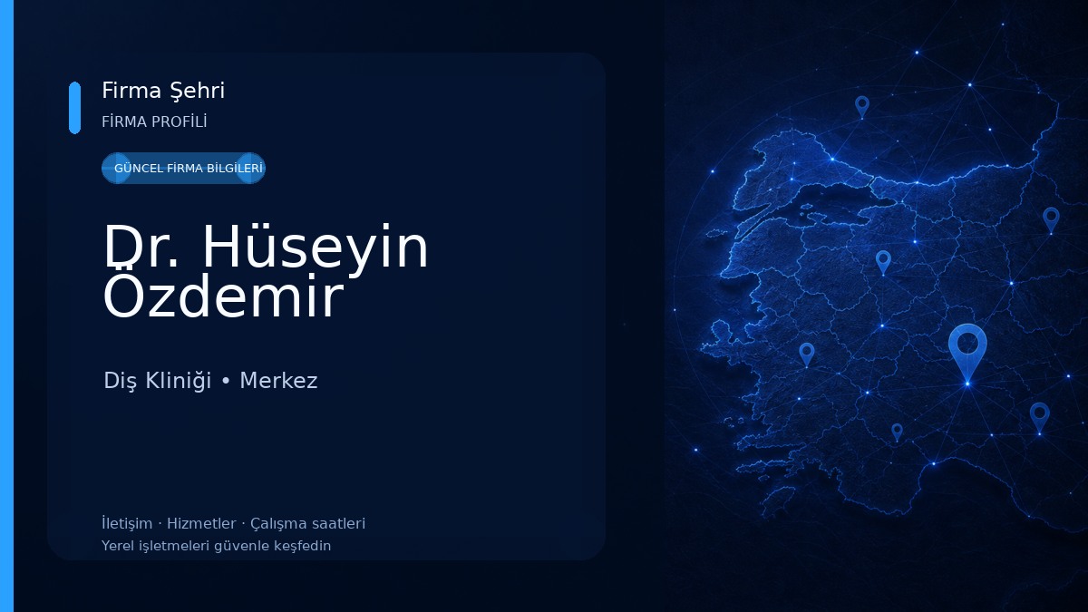 Dr. Hüseyin Özdemir