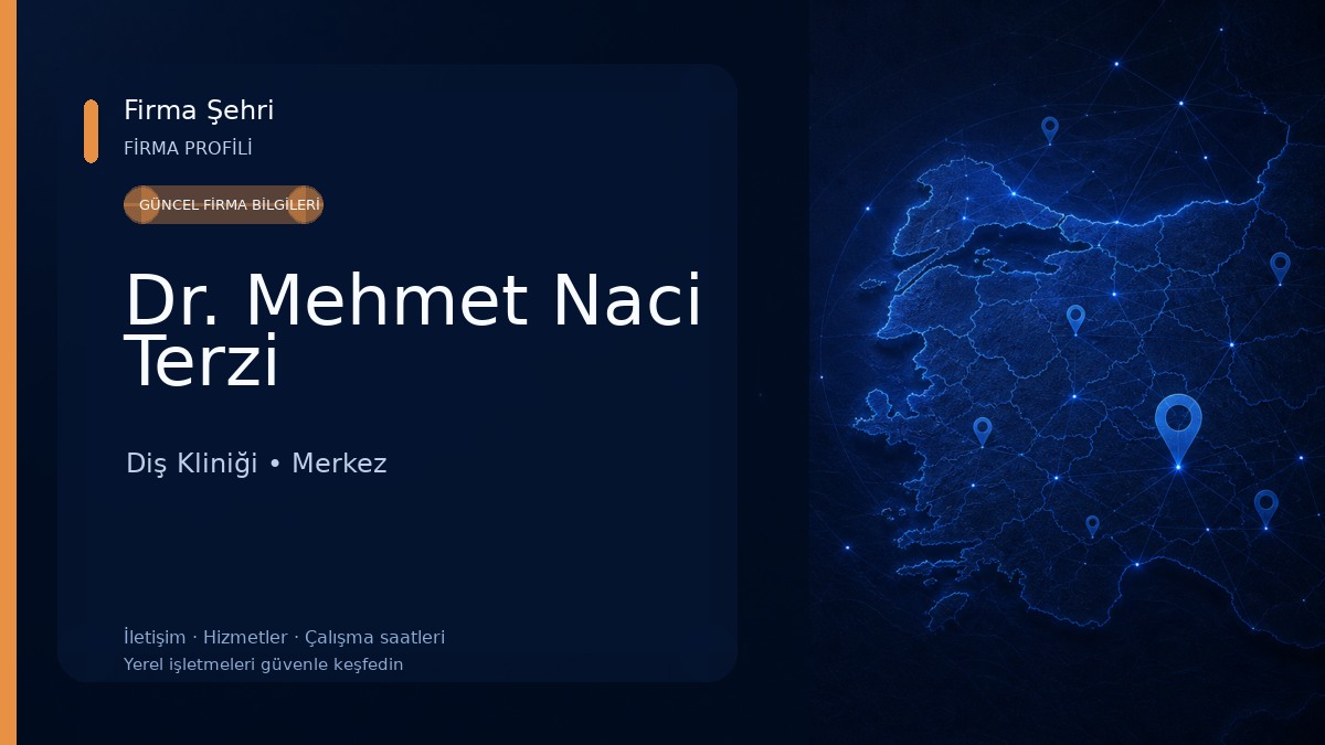 Dr. Mehmet Naci Terzi