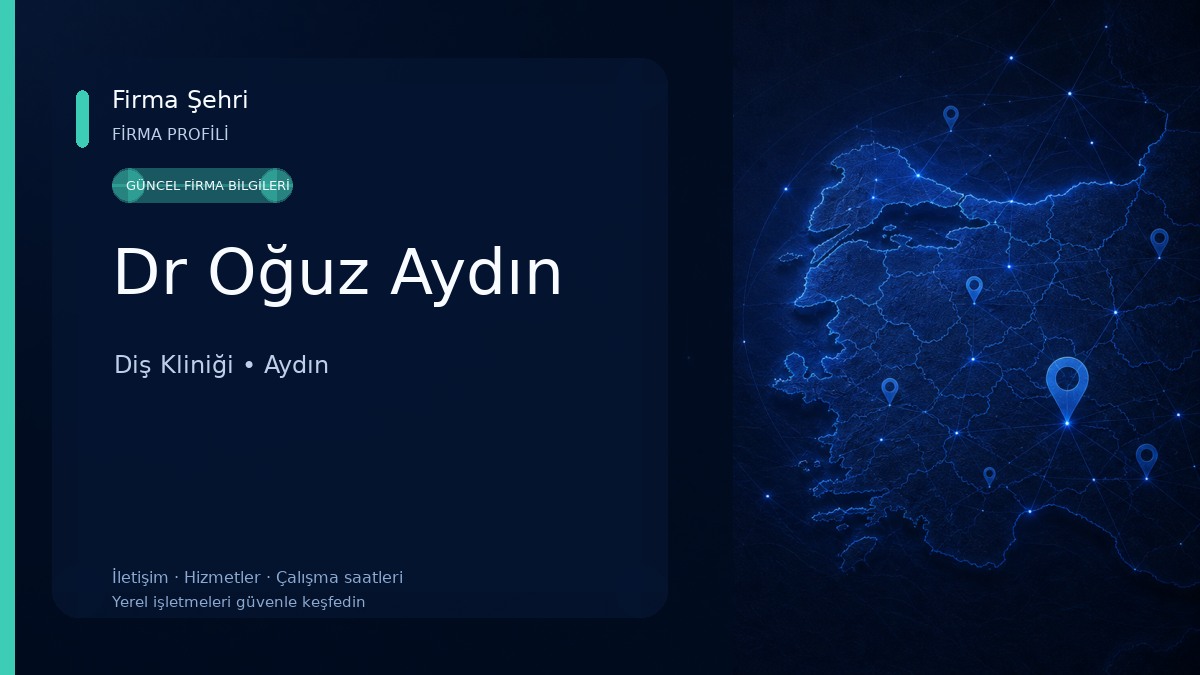 Dr Oğuz Aydın
