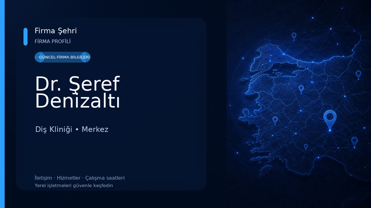 Dr. Şeref Denizaltı