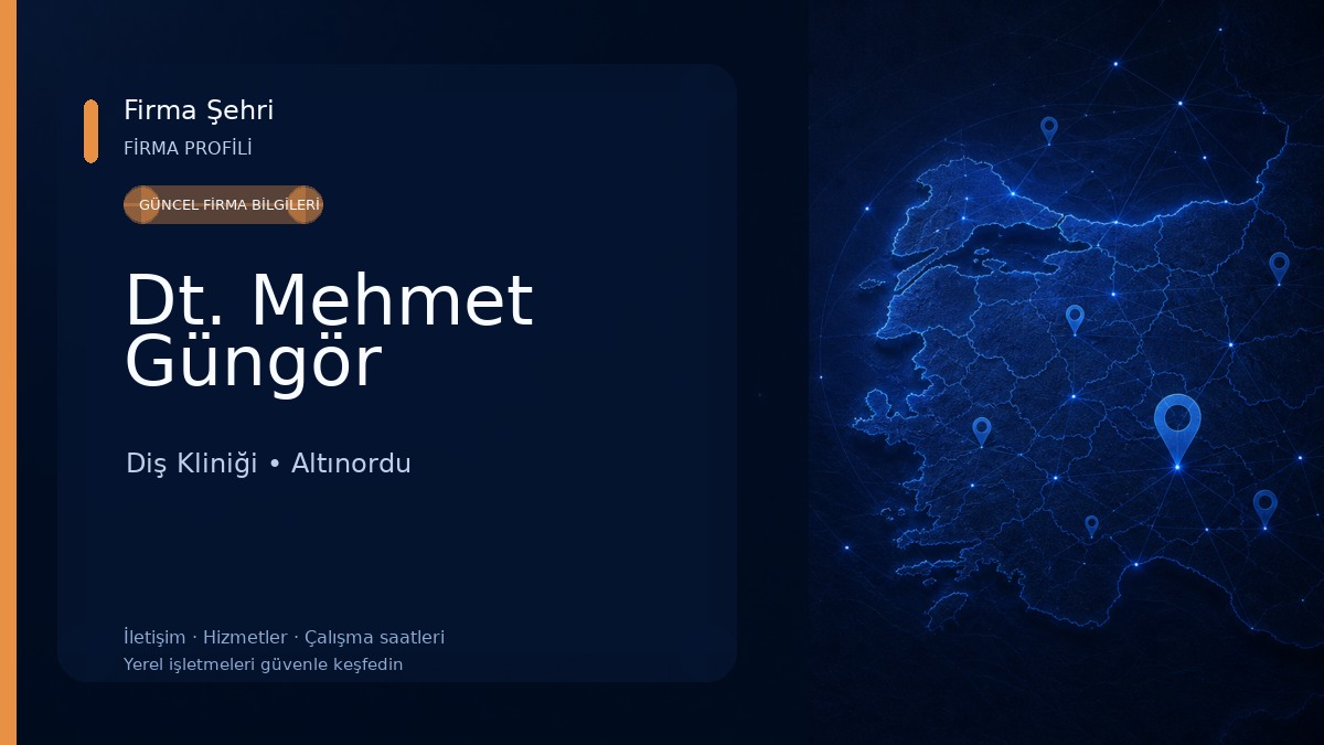 Dt. Mehmet Güngör