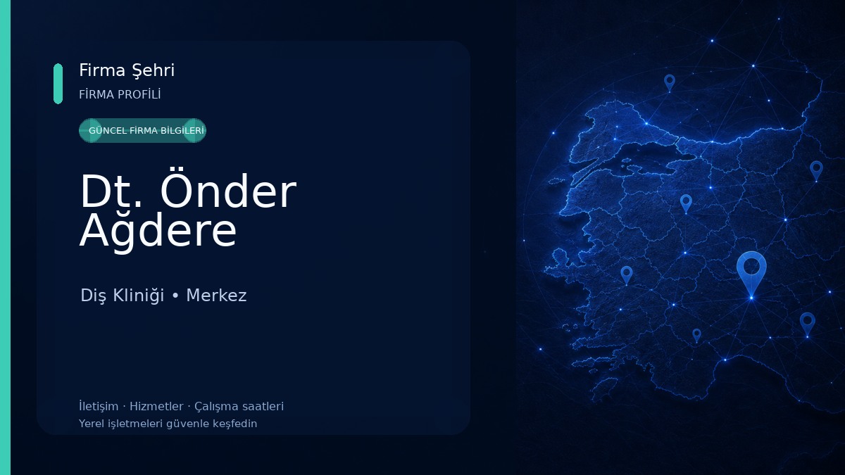 Dt. Önder Ağdere