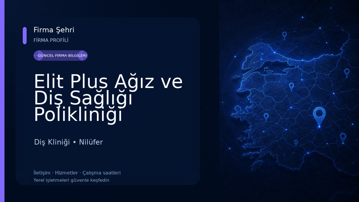 Elit Plus Ağız ve Diş Sağlığı Polikliniği Diş Kliniği