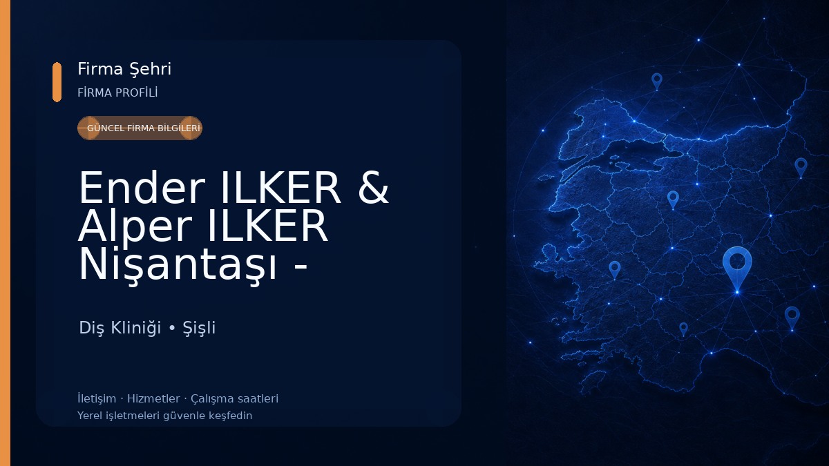 Ender ILKER & Alper ILKER Nişantaşı - Uzman Diş hekimi & Estetik Diş Hekimi Diş Kliniği