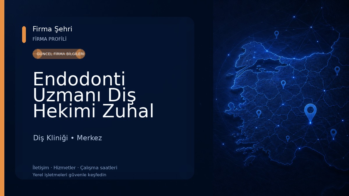 Endodonti Uzmanı Diş Hekimi Zuhal Ulusoy Diş Kliniği