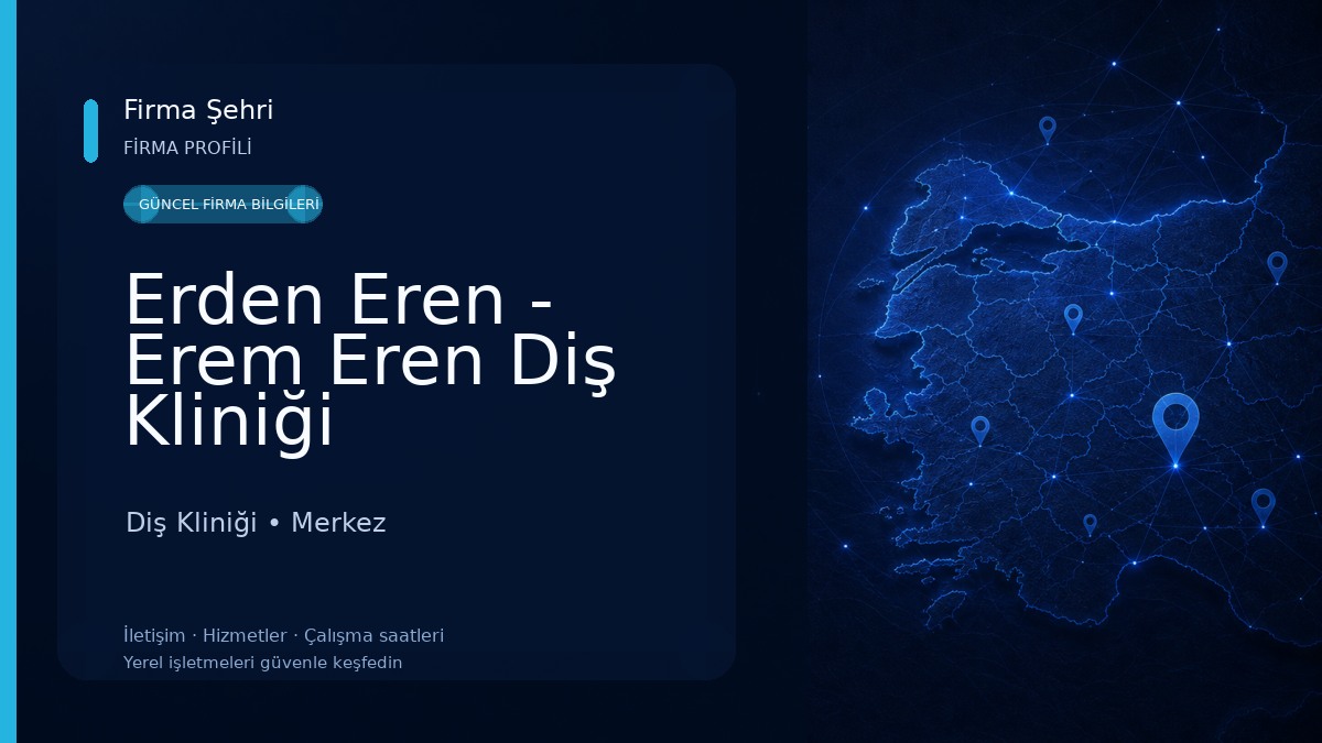 Erden Eren - Erem Eren Diş Kliniği Diş Kliniği