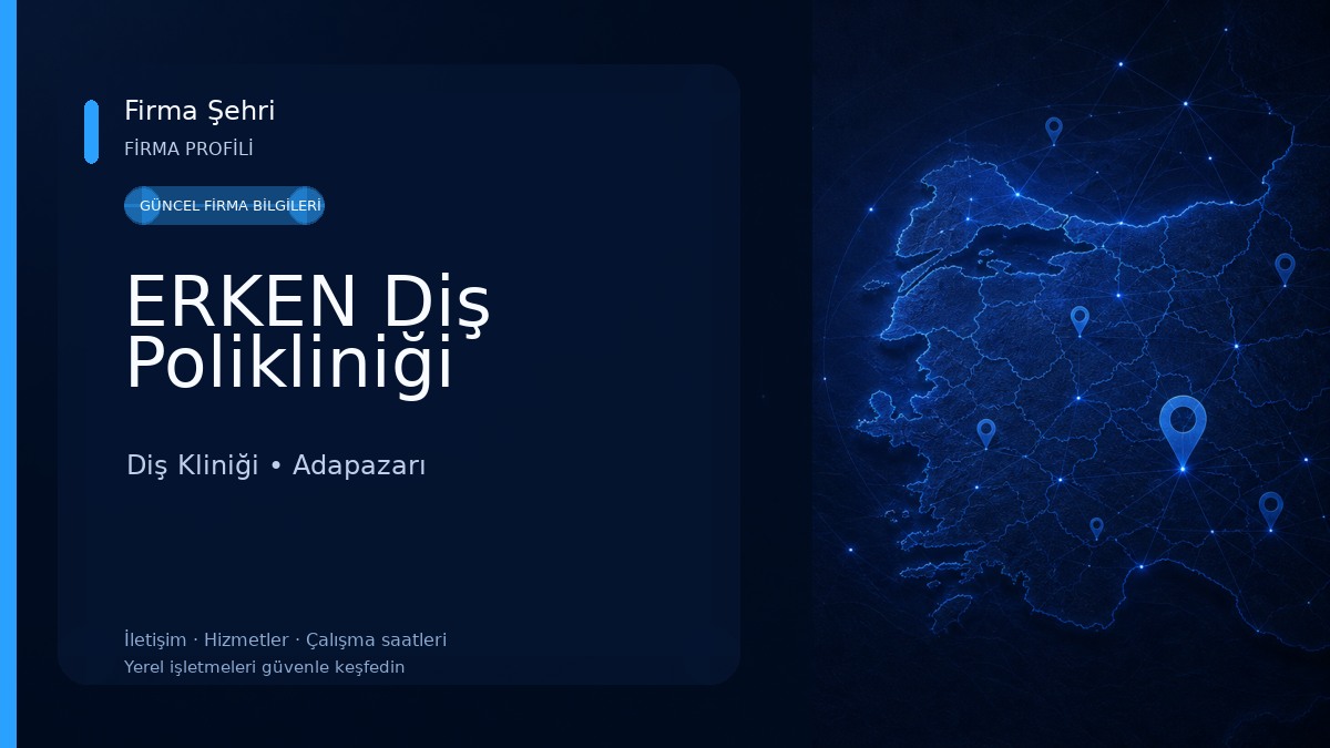 ERKEN Diş Polikliniği Diş Kliniği