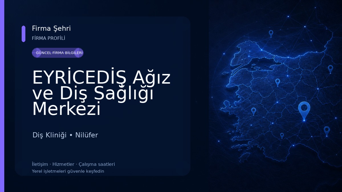 EYRİCEDİŞ Ağız ve Diş Sağlığı Merkezi Diş Kliniği