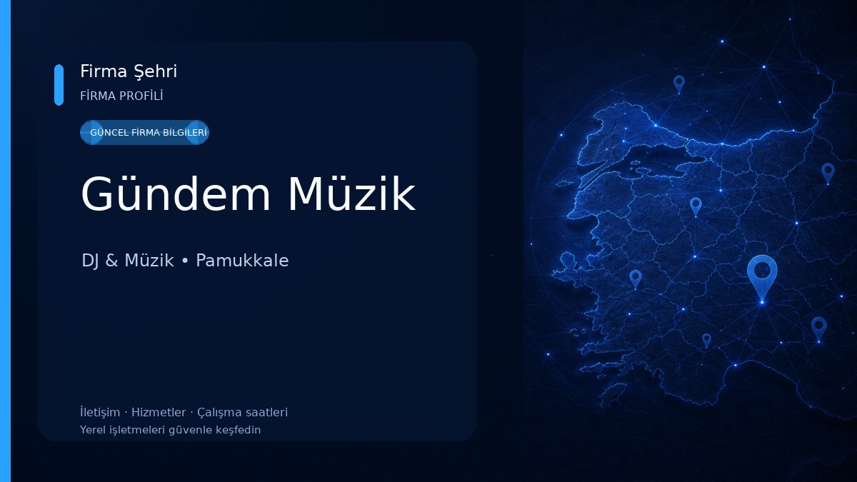 Gündem Müzik DJ & Müzik