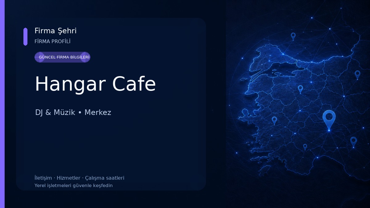 Hangar Cafe DJ & Müzik