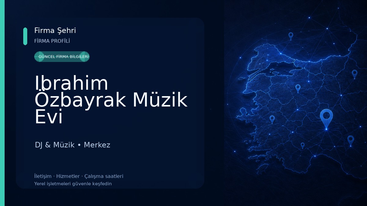 Ibrahim Özbayrak Müzik Evi