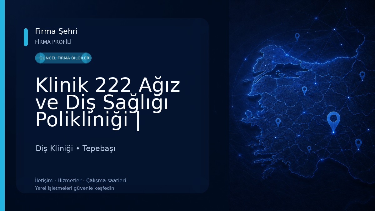 Klinik 222 Ağız ve Diş Sağlığı Polikliniği | Eskişehir Özel Diş Polikliniği | Eskişehir İmplant Zirkonyum Diş