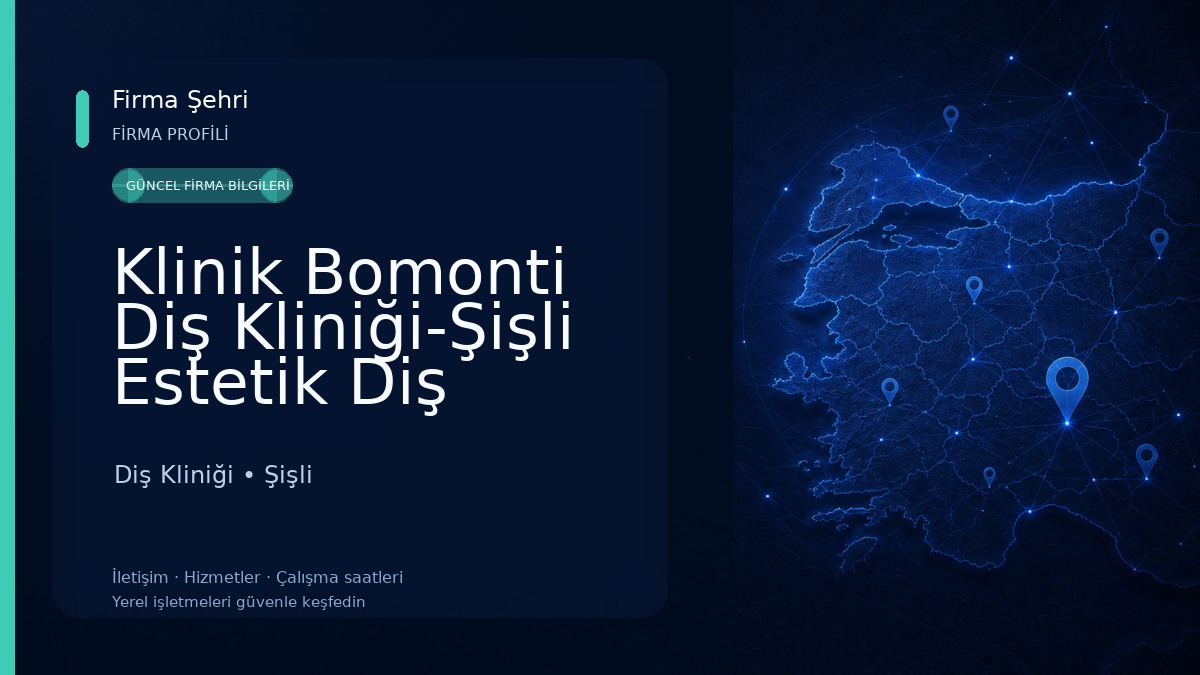 Klinik Bomonti Diş Kliniği-Şişli Estetik Diş Hekimi-Premium Dental Clinic Istanbul