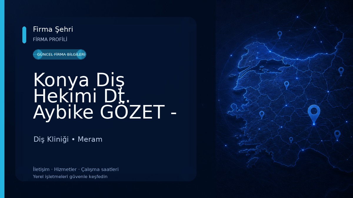 Konya Diş Hekimi Dt. Aybike GÖZET - Konya Gülüş Tasarımı, İmplant, Şeffaf Plak, Uyku Apnesi, Konya Nöbetçi Diş Hekimi, Meram Diş Kliniği
