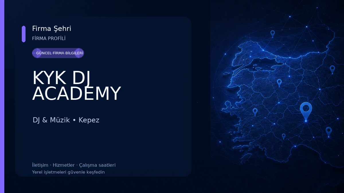 KYK DJ ACADEMY DJ & Müzik